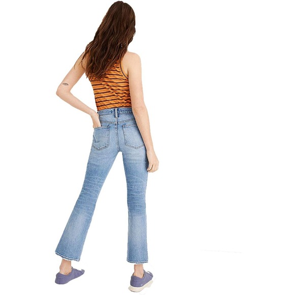 Style & Co Ankle High Rise Jeans Crop Petite NWT - Picture 2 of 2